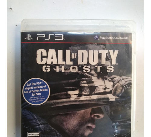 Call Of Duty: Ghosts Ps3 Físico Audio Latino