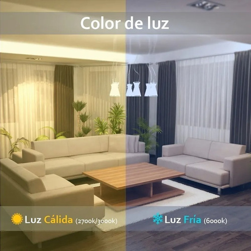 Foco Lámpara Led Dicroica Dimerizable 6 W Fria 100°