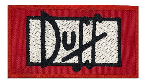 Parche The Simpsons - Duff Termohadesivo 10 Cm