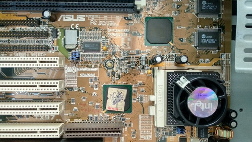 Super Config Pc Antigo: 233mmx - Com Defeito (travando)