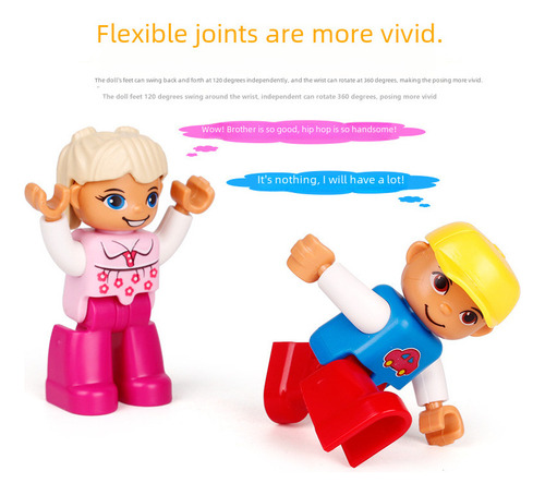 - Bloques Grandes Compatibles Lego Madre R806 Bosizhi