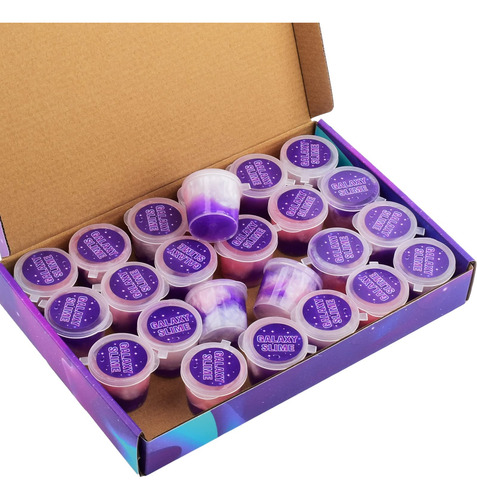 Slime Kit Dauwiaow Galaxy, Paquete De 24 Unidades, Supersuav