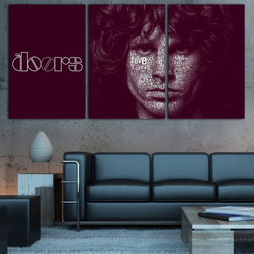Cuadros Trípticos The Doors Jim Morrison