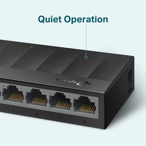 Switch Gigabit Com 8 Portas Tp-link Ls1008g 10/100/1000 Mbps
