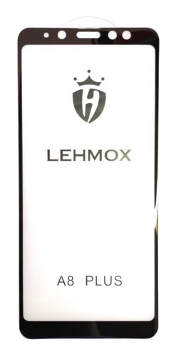 Película De Vidro 3d Samsung A8 Plus Preta Lehmox
