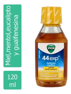 Vick Miel Jarabe 44 Exp Frasco Con 120 Ml