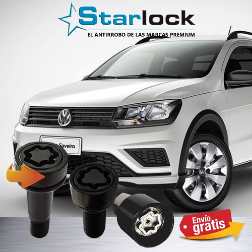 Pernos Seguridad Starlock Saveiro Trendline