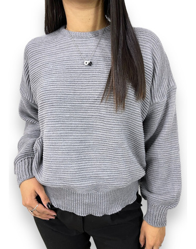 Sweater De Lana Tejida - Lola - Dama