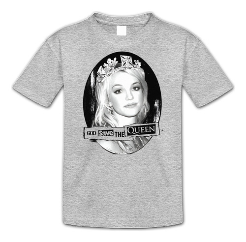 Remera Britney God Save The Queen - Pop 2000 Aesthetic