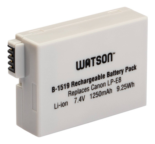 Watson Lp-e8 Lithium-ion Battery Pack (7.4v, 1250mah)
