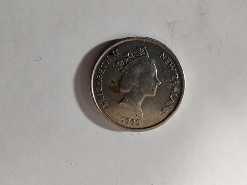 Moneda New Zelanda 5 Cents 1995(&650 (Usado)