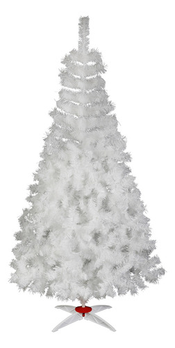 Arbol De Navidad Pino Majestic Blanco De Lujo No.7 De 220 Cm