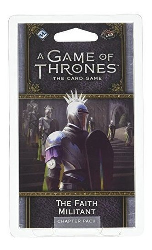 Segunda Edición De Game Of Thrones Lcg: The Faith Militant