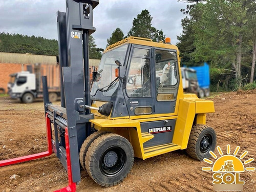Imagem 3 de 16 de Empilhadeira Caterpillar Dp70 7 Toneledas