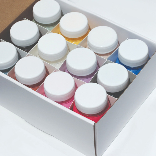 Pintura Tiza Metálica 12 Pz Pack El Sultán 100ml C/u Colores Color Variado