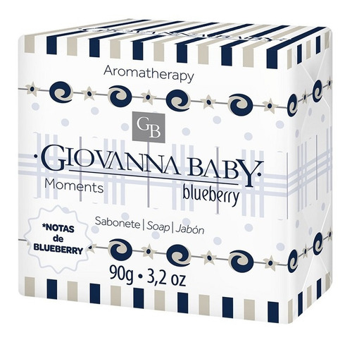 Giovanna Baby Moments Blueberry Sabão em barra 90 g
