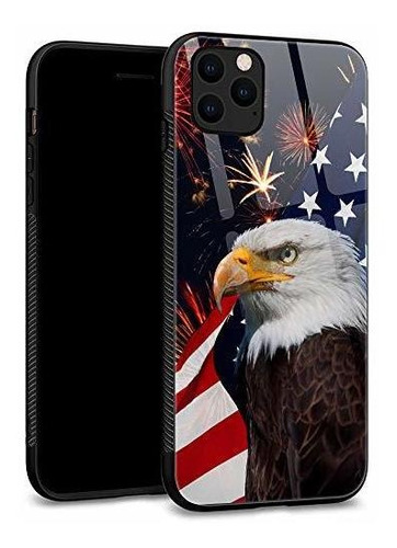 iPhone 11 Pro Max Case, Templado Cristal Back Shell 8lm1z