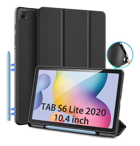 Case Funda Smart Cover Samsung Tab S6 Lite P613 10.4 2022