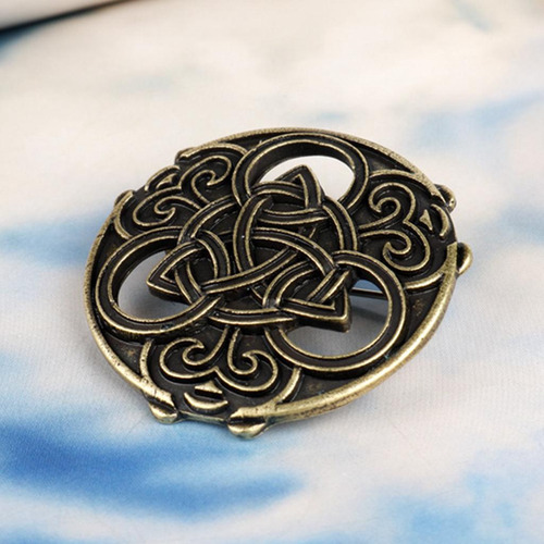 Paquete De 2 Broches Vikingos Medievales Retro Capa Abrigo