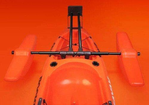 Imagen 3 de 8 de Flotador Universal Para Kayak Con Espejo Para Motor - Rocker