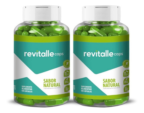Kit 2 Revitallecaps 500mg 120 Cápsulas