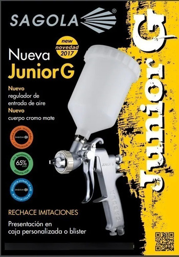 Pistola Gravedad Junior G (1.8) (20141902), Sagola