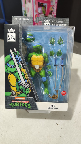 Leonardo Arcade Game Bst Axn Figura De Accion Juguete