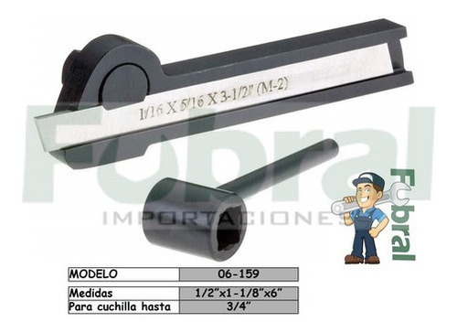 Imagen 1 de 4 de Porta Herramienta De Cuchilla De Corte De 3/4 Pulgada Fubral