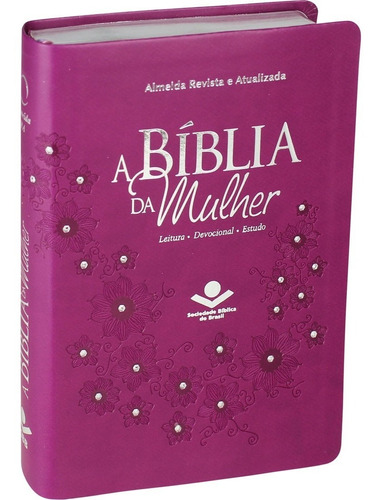 Bíblia Sagrada De Estudo Da Mulher Nova Capa  Frete Grátis