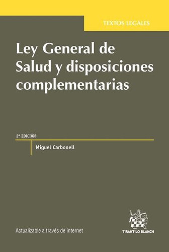 Ley General De Salud Y Disposiciones Complementarias - Ca...