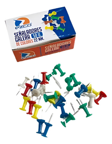 Chinche Galera - Ezco - Multi Colores - 10 Cajas De 50u C/u.