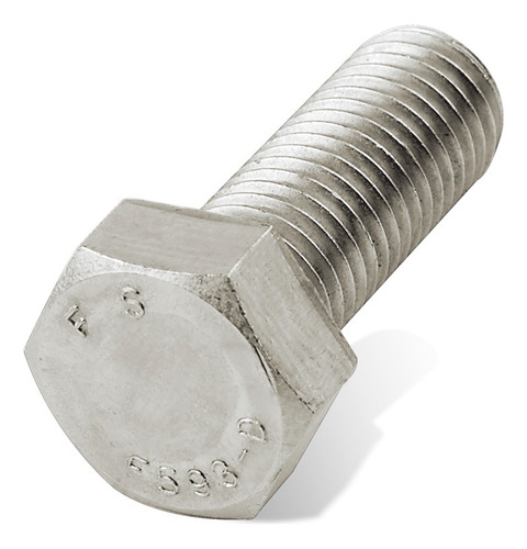 Bulón Cabeza Hexa Todo Rosca Acero Inoxidable 8 X 30 Mm