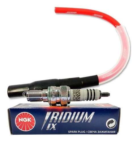 Kit Ibooster Cabo F3 + Vela Iridium Honda Pop110 E Biz110 16