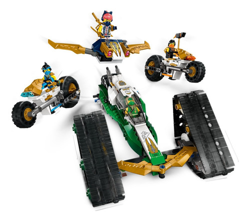 Lego Ninjago 71820 Vehículo Combinado Del Equipo Ninja