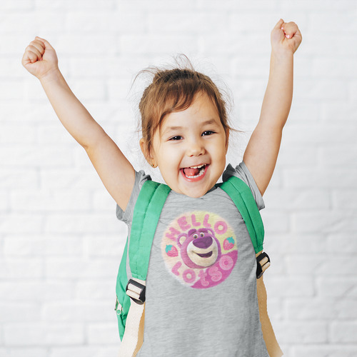 Pixar Playera Infantil Toy Story Lotso Hello Oficial