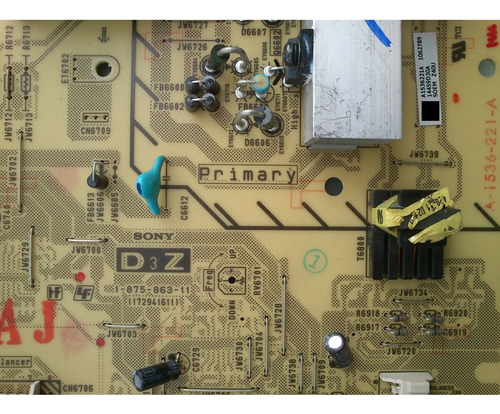 D3z Sony A-1536-221-b A1536221a 1-875-863-11 Kdl-40vl160 (Usado)