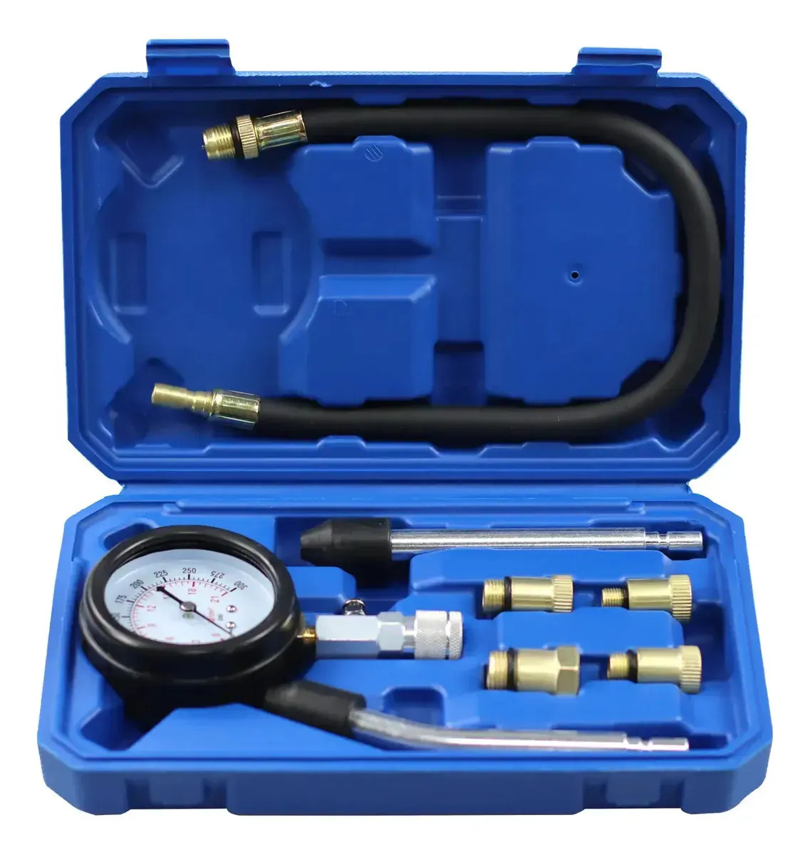 Medidor de Compresión Autrucker Profesional para Cilindros de Motor, 300 psi