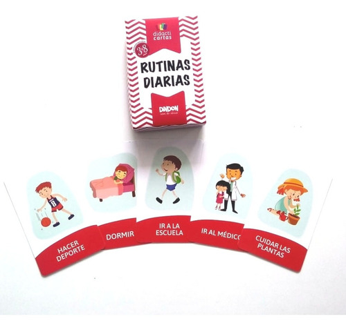 Cartas Didácticas De Emociones Y Rutinas Diarias