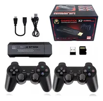Comprar Game Stick X2 Plus 4k Mas De 30.000 Juegos 50 Consolas Negro
