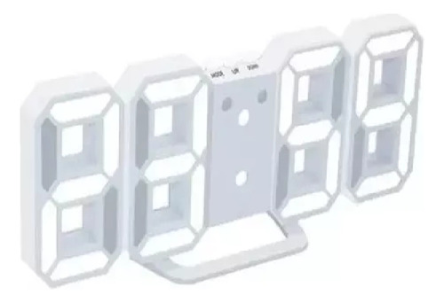 Relógio De Mesa E Parede Digital Led Com Data Alarme Oi-4009