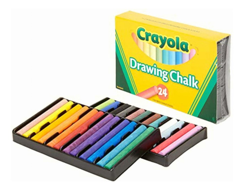 Binney & Smith Crayola(r) Drawing Chalk, Assorted Colors,