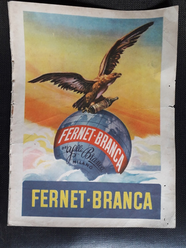 Antigua Publicidad Fernet Branca Hoja Revista 1950 30x22,5cm