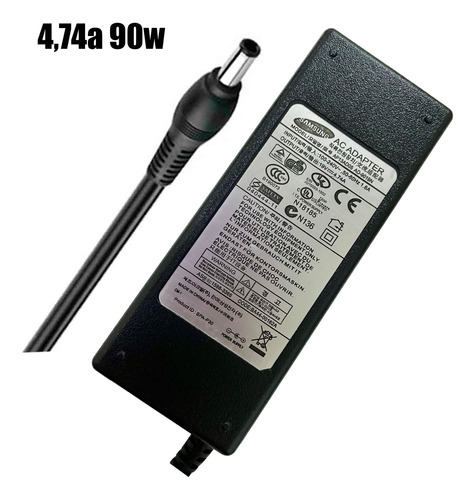 Cargador Para Laptop Samsung Original Aguja 5.5*3.0m 19v 90w