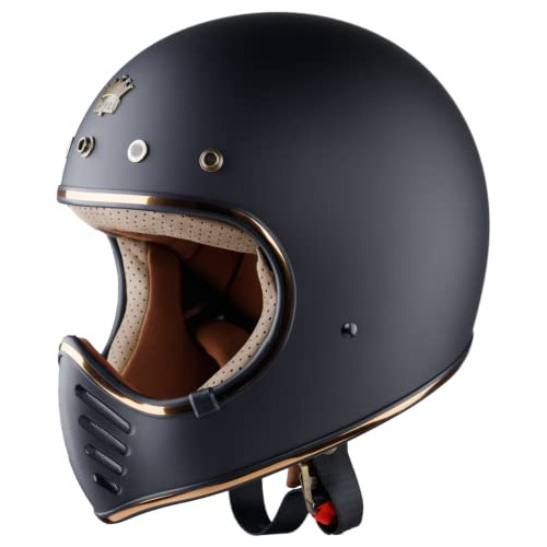 Royal H01 Full Face Motorcycle Helmet - Multi Size & Colors 