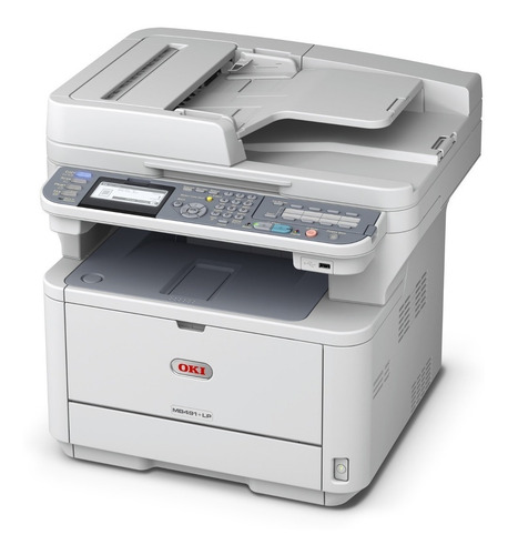 Impresora Multifuncion Okidata Mb491lp Oficio Duplex Usb Red