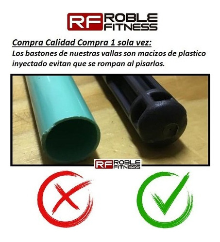 Imagen 3 de 10 de Kit Entrenamiento Valla + Escalera + Cono Tortuga + Bolson