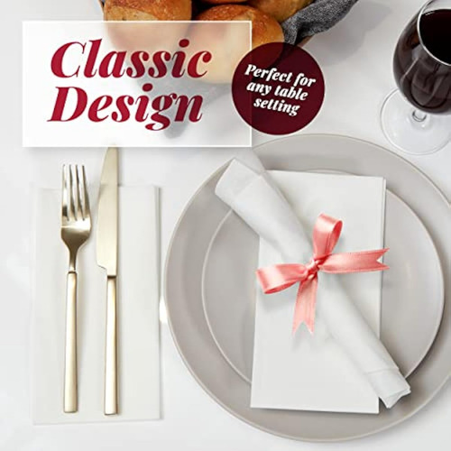 Servilletas Elegantes Papel Toallas Desechables De Invitados