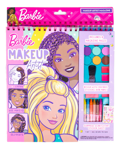 Horizon Group Usa Barbie Makeup Artist Magazine, Crea Tu Pr.