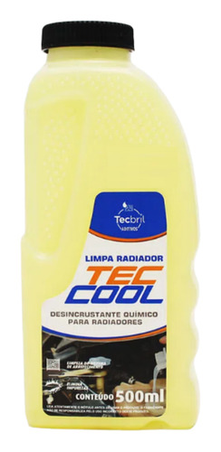 Limpa Radiador Teccool Tecbril 500ml Tira Ferrugem Residuos
