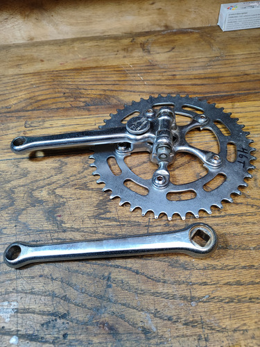 Plato Bielas Dahon California 46t Original No Campagnolo (Usado)
